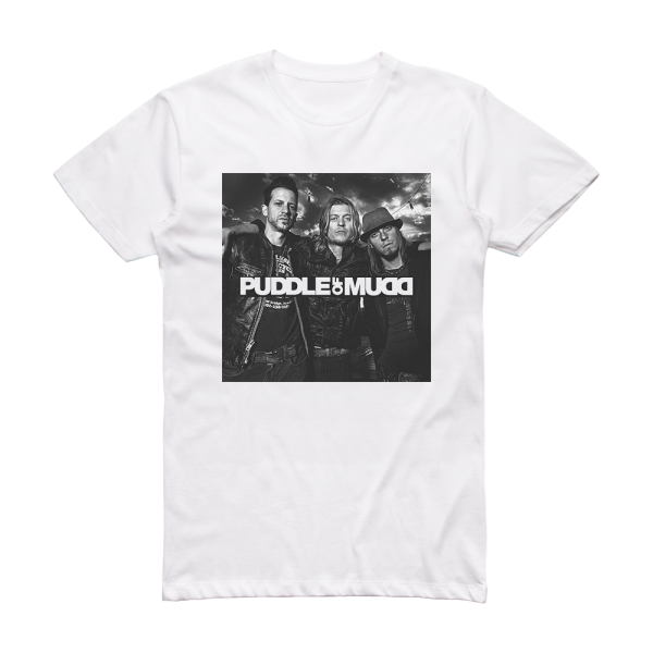 Puddle of Mudd Gimme Shelter Album Cover T-Shirt White