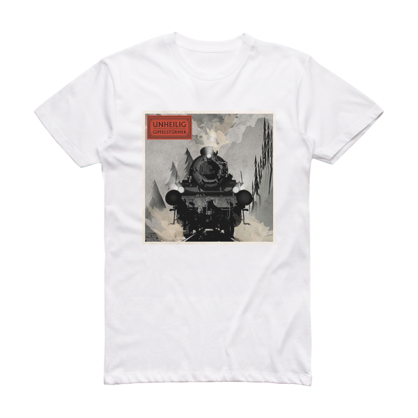 Unheilig Gipfelstrmer 1 Album Cover T-Shirt White – ALBUM COVER T-SHIRTS