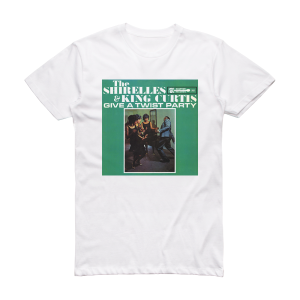 The Shirelles Give A Twist Party Album Cover T-Shirt White