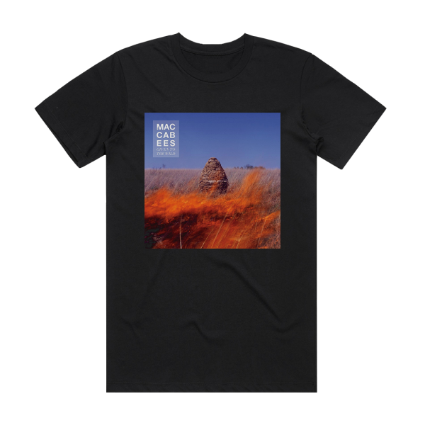 The Maccabees Given To The Wild Album Cover T-Shirt Black