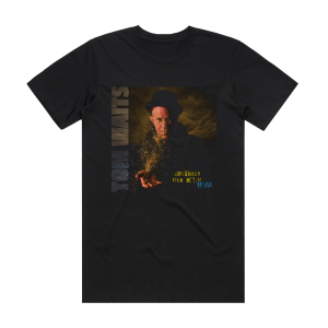 Tom Waits Glitter And Doom Live Album Cover T-Shirt Black