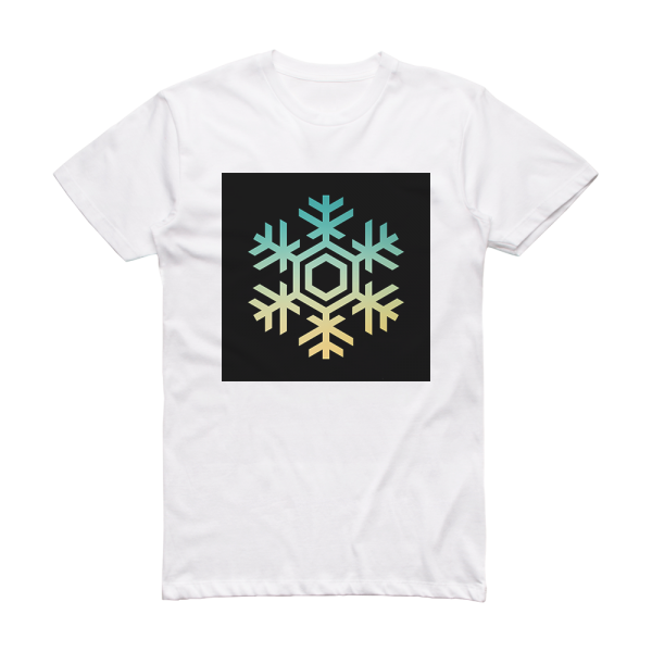 Throwing Snow Glower Clasp Album Cover T-Shirt White