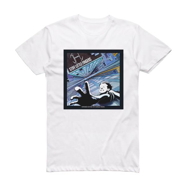 Stiff Little Fingers Go For It 2 Album Cover T-Shirt White