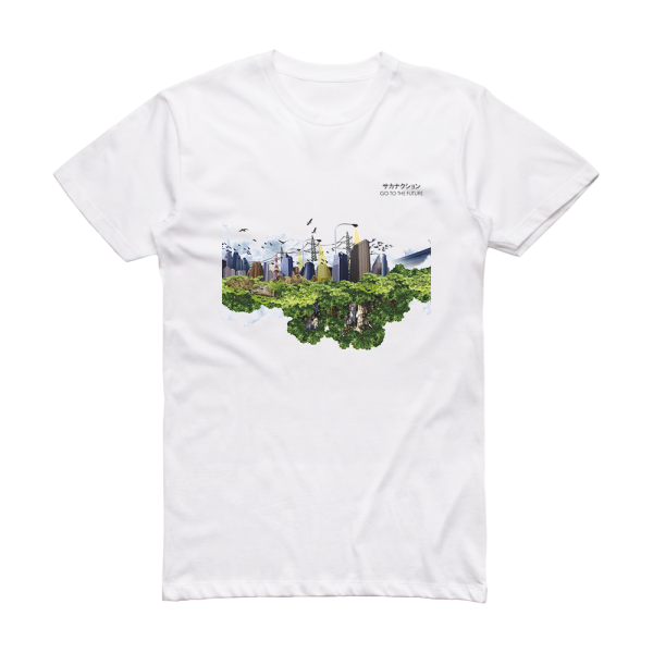Sakanaction Go To The Future Album Cover T-Shirt White