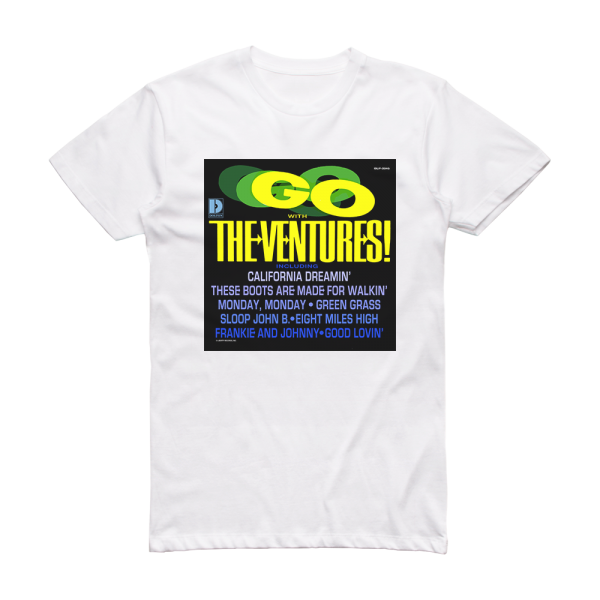 The Ventures Go With The Ventures Album Cover T-Shirt White