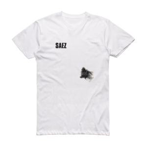 Saez God Blesse Album Cover T-Shirt White