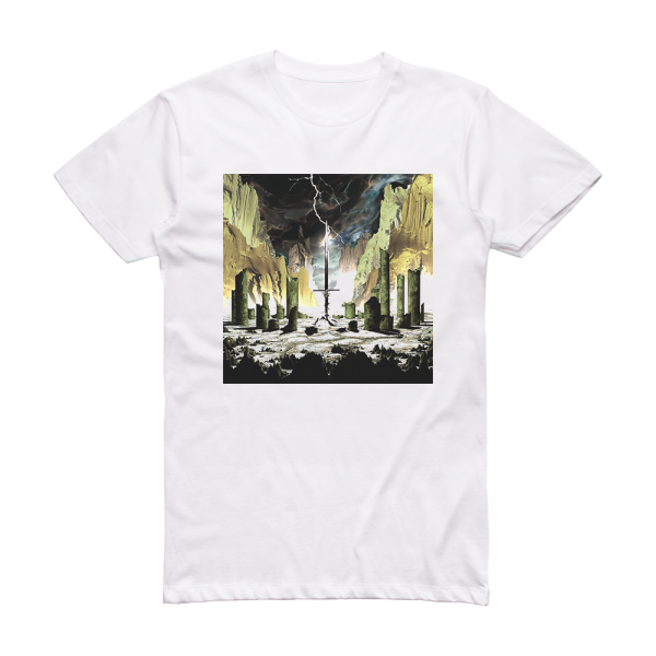 The Sword Gods Of The Earth Album Cover T-Shirt White