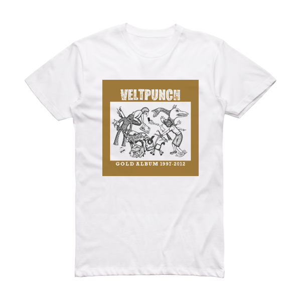 VELTPUNCH Gold Album 1997 2012 Album Cover T-Shirt White