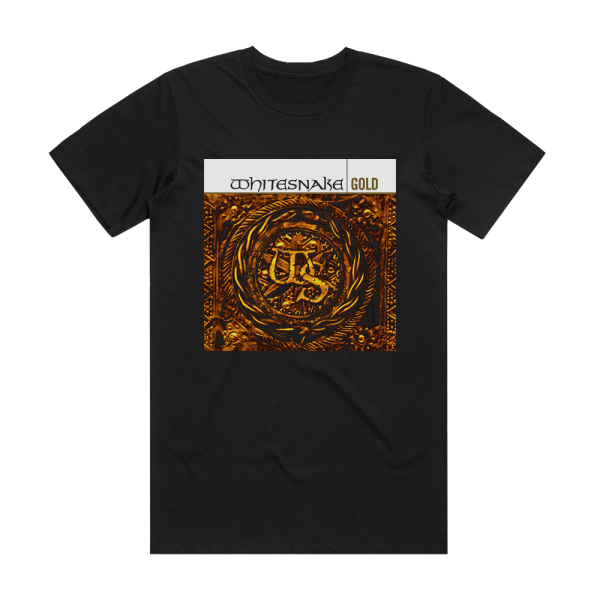 Whitesnake Gold Album Cover T-Shirt Black