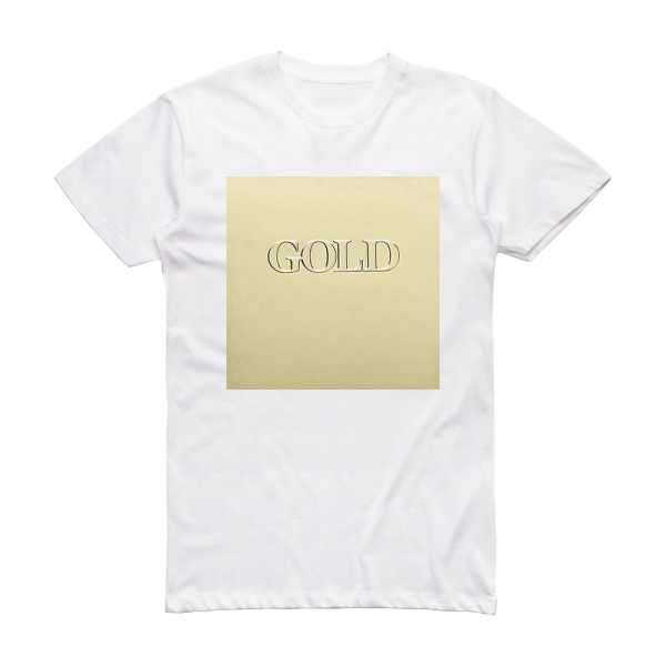 Santana Gold Album Cover T-Shirt White