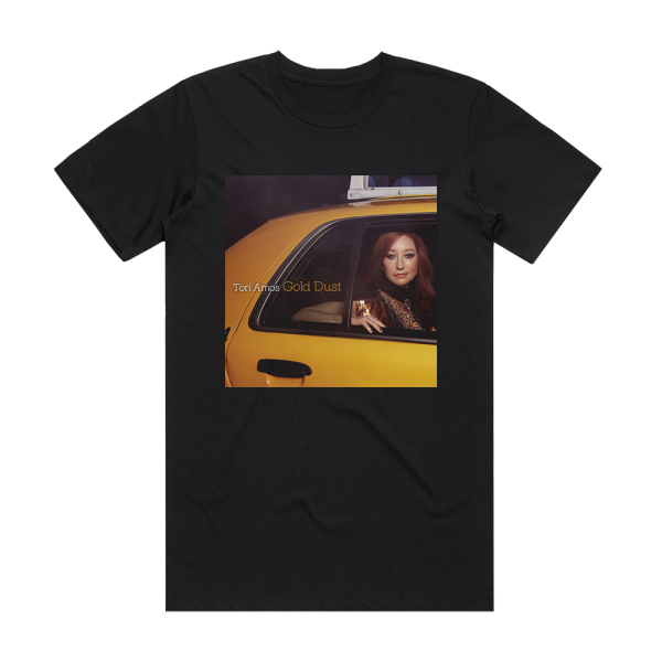 Tori Amos Gold Dust Album Cover T-Shirt Black