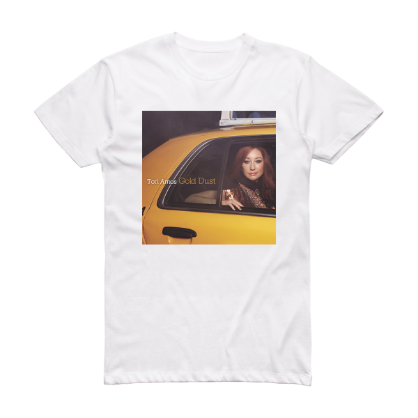 Tori Amos Gold Dust Album Cover T-Shirt White