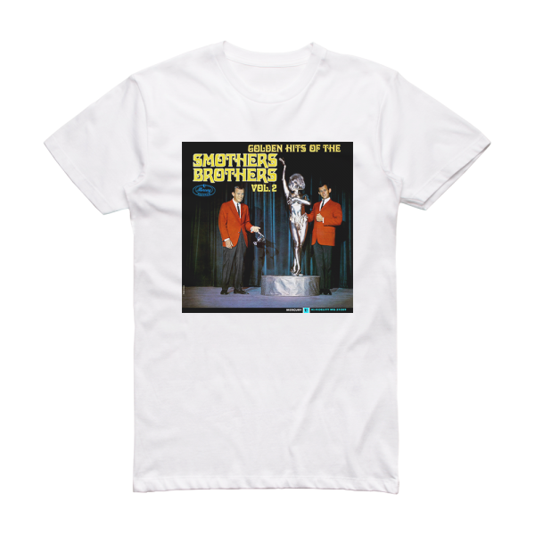 The Smothers Brothers Golden Hits Of The Smothers Brothers Vol 2 1 Album Cover T-Shirt White