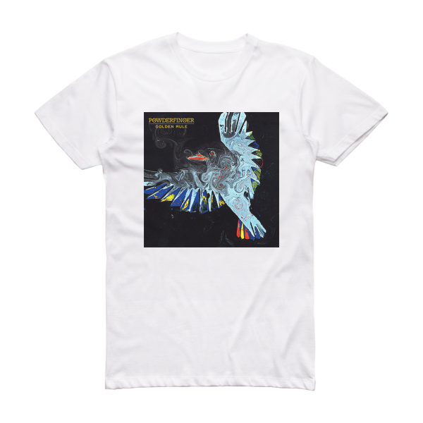 Powderfinger Golden Rule 1 Album Cover T-Shirt White – ALBUM COVER T-SHIRTS