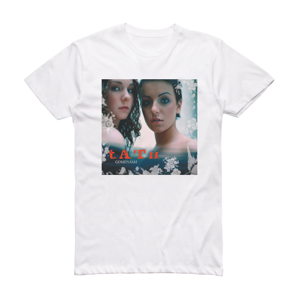 t A T u Gomenasai Album Cover T-Shirt White