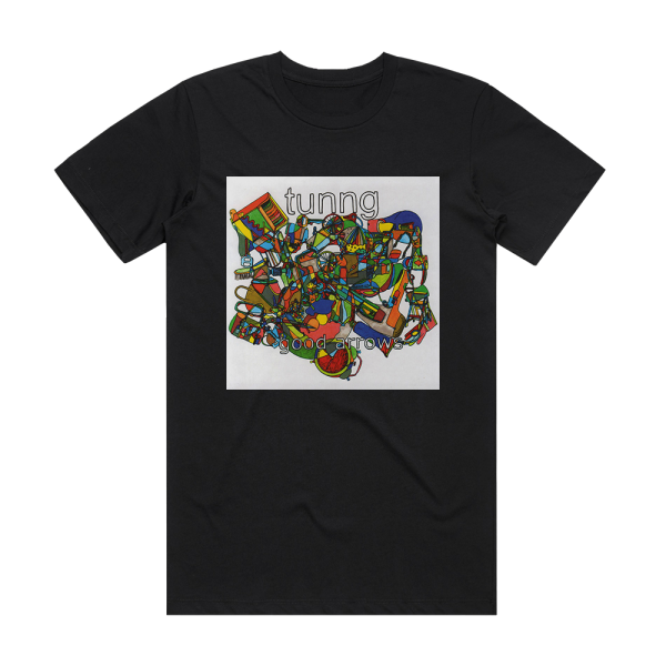 Tunng Good Arrows Album Cover T-Shirt Black