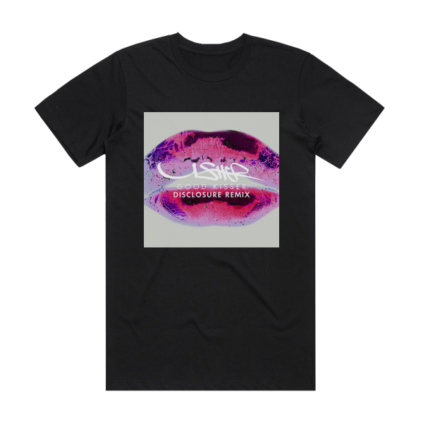 Usher Good Kisser Album Cover T-Shirt Black