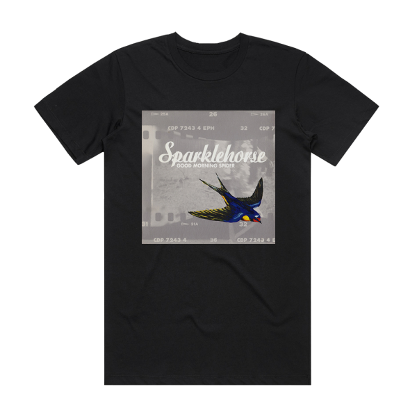 Sparklehorse Good Morning Spider Album Cover T-Shirt Black