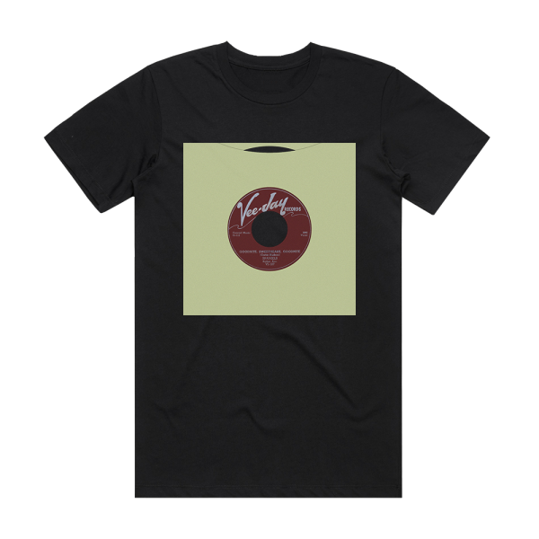 The Spaniels Goodnight Sweetheart Goodnight Album Cover T-Shirt Black