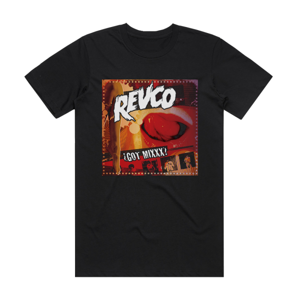 Revolting Cocks Got Mixxx Album Cover T-Shirt Black