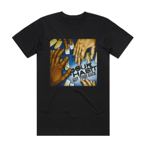 Pour Habit Got Your Back Album Cover T-Shirt Black