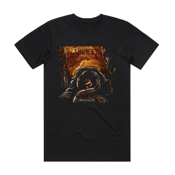 Unholy Gracefallen 2 Album Cover T-Shirt Black