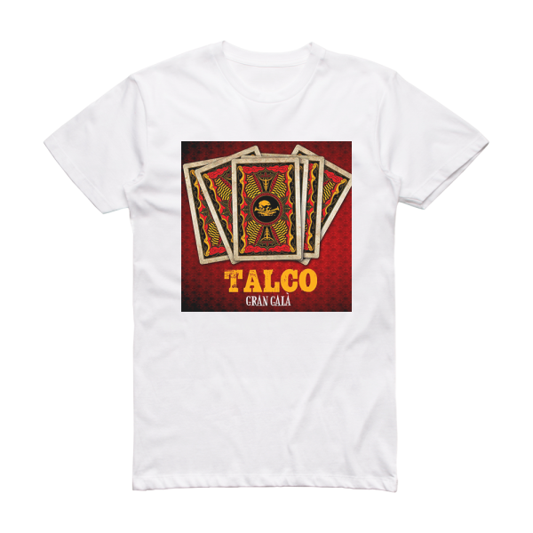 Talco Gran Gal Album Cover T-Shirt White