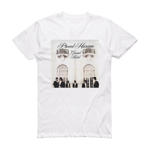 Procol Harum Grand Hotel Album Cover T-Shirt White