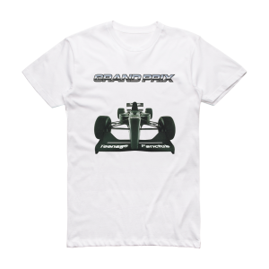 Teenage Fanclub Grand Prix Album Cover T-Shirt White