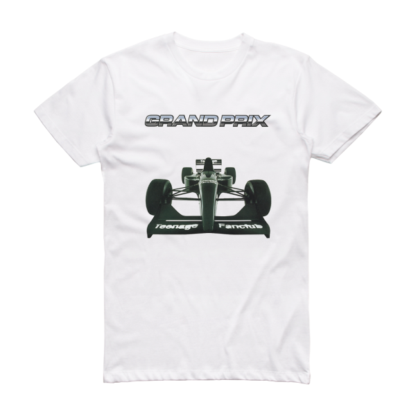 Teenage Fanclub Grand Prix Album Cover T-Shirt White