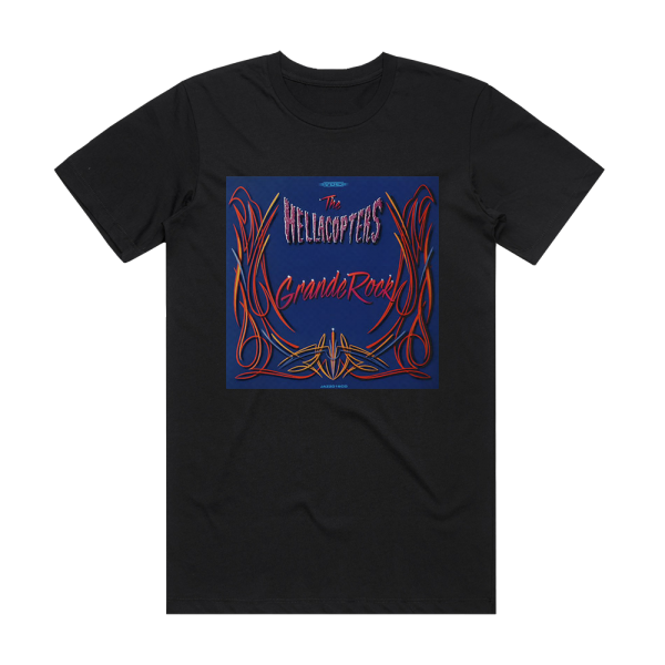 The Hellacopters Grande Rock Album Cover T-Shirt Black