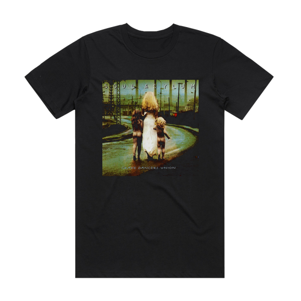 Soul Asylum Grave Dancers Union Album Cover T-Shirt Black