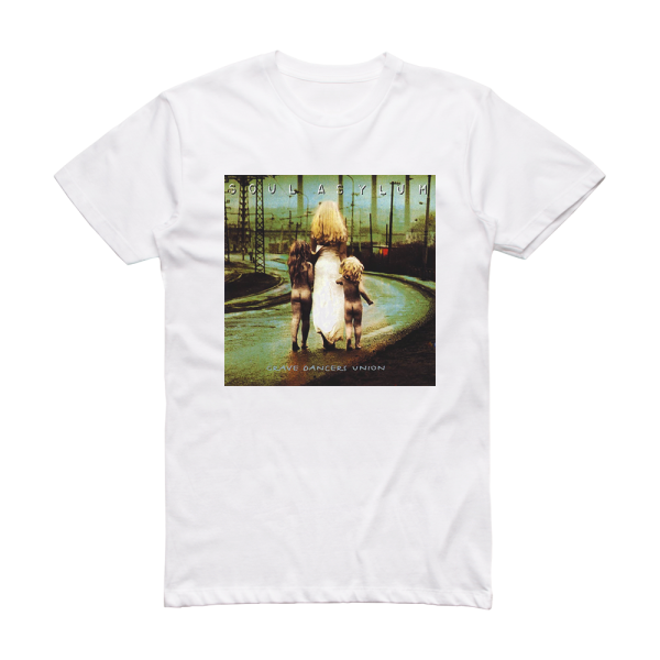 Soul Asylum Grave Dancers Union Album Cover T-Shirt White