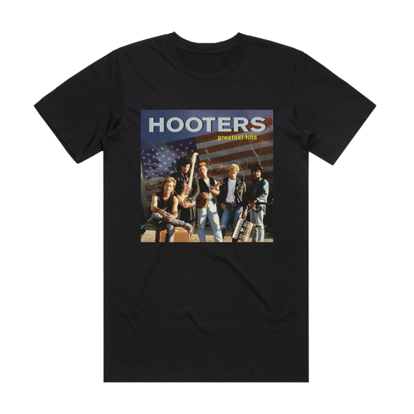 The Hooters Greatest Hits Album Cover T-Shirt Black
