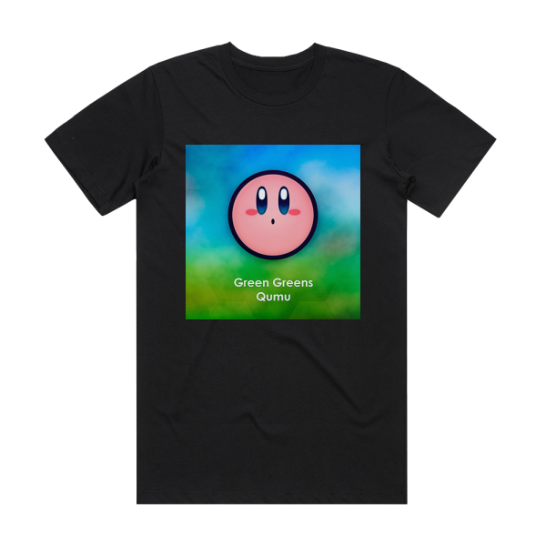 Qumu Green Greens From Kirbys Dream Land Album Cover T-Shirt Black