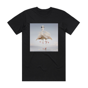 Rustie Green Language Album Cover T-Shirt Black