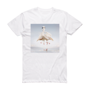 Rustie Green Language Album Cover T-Shirt White
