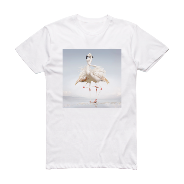 Rustie Green Language Album Cover T-Shirt White