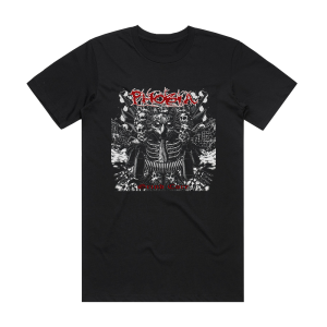Phobia Grind Core Album Cover T-Shirt Black
