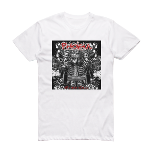 Phobia Grind Core Album Cover T-Shirt White