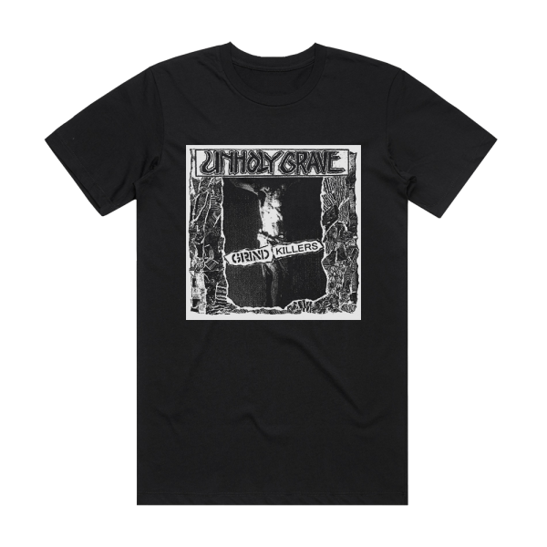 Unholy Grave Grind Killers Album Cover T-Shirt Black