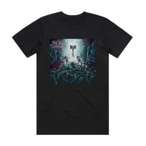 The Hell Groovehammer Album Cover T-Shirt Black