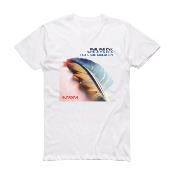 Paul van Dyk Guardian Album Cover T-Shirt White