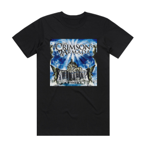 The Crimson Armada Guardians Album Cover T-Shirt Black