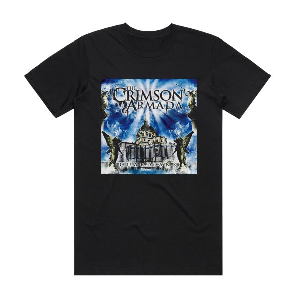 The Crimson Armada Guardians Album Cover T-Shirt Black