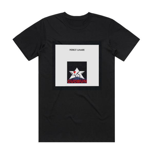Pierrot Lunaire Gudrun Album Cover T-Shirt Black