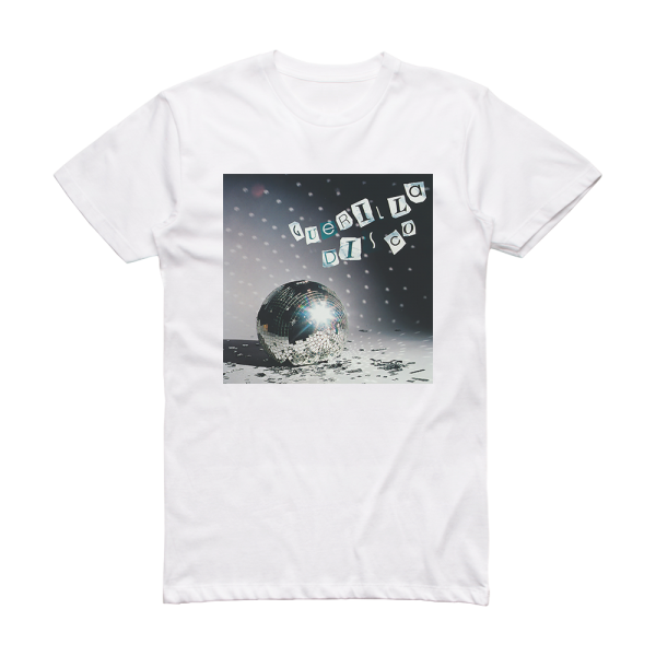 Quarashi Guerilla Disco Album Cover T-Shirt White