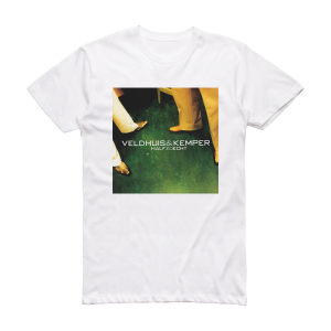 Veldhuis and Kemper Half Zo Echt Album Cover T-Shirt White