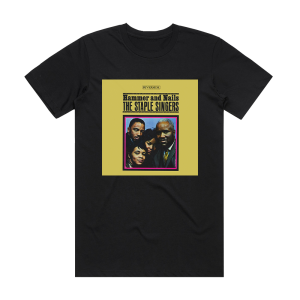 The Staple Singers Hammer And Nails Album Cover T-Shirt Black