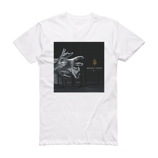 Skinny Puppy Handover Album Cover T-Shirt White – ALBUM COVER T-SHIRTS